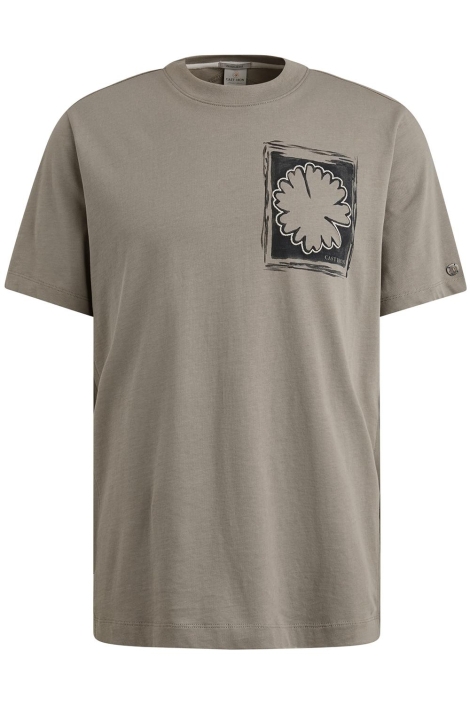 Cast Iron short sleeve r-neck regular fit si